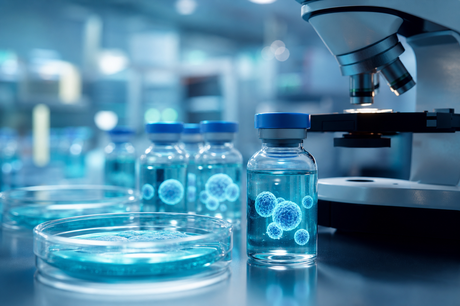 Terapia con cellule staminali in laboratorio presso EsteCenter Istanbul